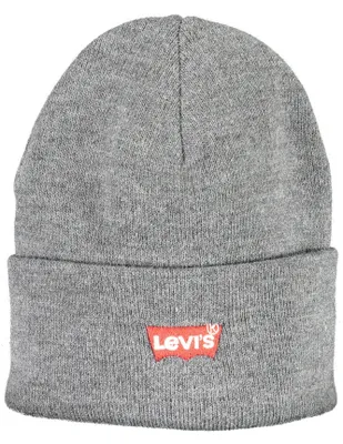 Produktbild von Graue Herrenmütze mit Stickerei und Logo – Stilvoller Look
