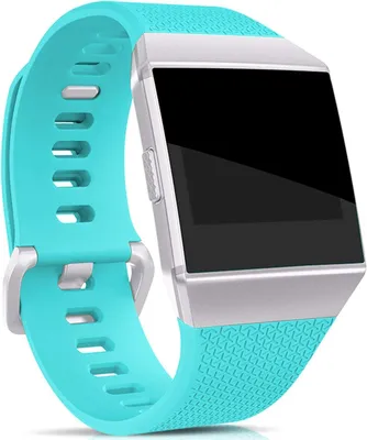 Zdjęcie produktu dla Sportowa opaska na nadgarstek rozmiar S do Fitbit Ionic silikonowa opaska fitness na nadgarstek, jasnoniebieska