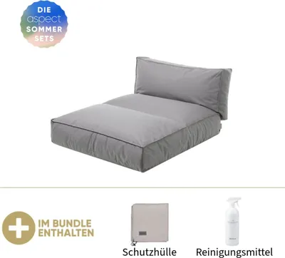 Produktbild von Blomus Outdoor-Bett -STAY- 120 x 190 cm inkl. GRATIS Schutzhülle & Reinigungsmittel Stone