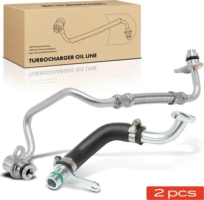 Obrázek produktu pro Frankberg 2x olejové potrubí turbodmychadla pro BMW řady 1 F20 F21 2 Cabriolet F23 2 Coupe F22 F87 2010-2021