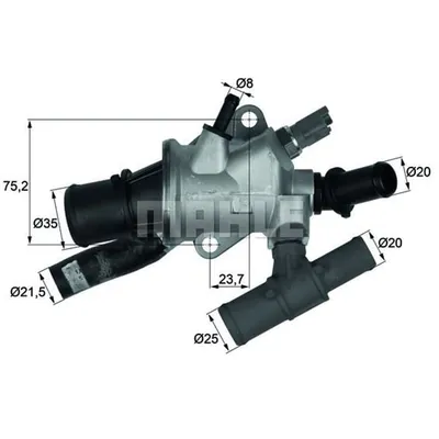 Produktbild von Mahle Thermostat für Fiat Palio Punto