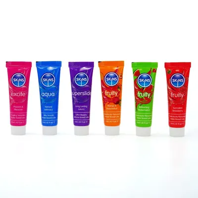 Produktbild von SKINS – VITAL & FRUITY GLUBES KIT GLEITMITTEL 6 x 12 ML