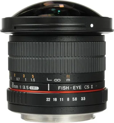 Immagine prodotto di Obiettivo SAMYANG 8mm f/3.5 UMC CS II FishEye compatibile con Nikon