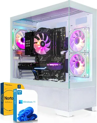 Produktbild von SYSTEMTREFF Gaming PC - Ryzen 5 7500X3D - Nvidia GeForce RTX 5060 Ti 16GB - 32GB DDR5 - 1TB NVMe - Windows 11 Pro - Desktop