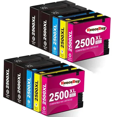 Productafbeelding van Inktcartridges Set - Geschikt voor Canon PGI-2500XL Maxify Printers