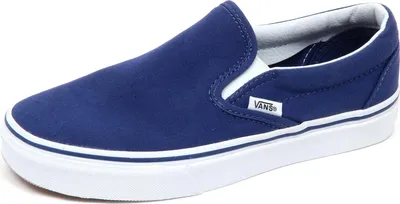 Zdjęcie produktu dla D5246 sneaker bimbo blu VANS tissue slip on shoe kid uni