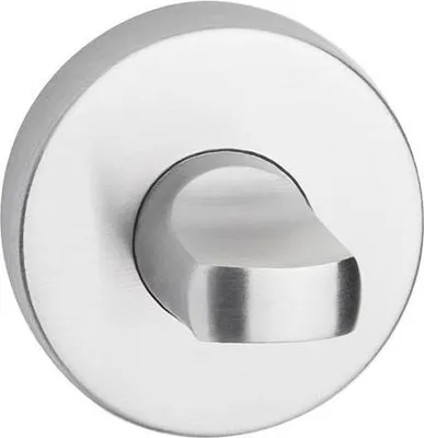 Image de Rosette WC en acier inoxydable ronde