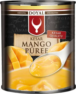 Produktbild von DOYAL Mango Püree KESAR / pürierte Mango / Kesar Quality / Mangopüree 850g