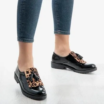 Produktbild von Lackschuhe mit Leopardenmuster True Chicness - Footwear, Größe 37