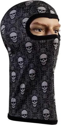 Produktbild von Thermo-Sturmhaube 3D-Bandana Totenkopfmuster