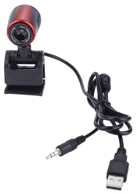 Productafbeelding van USB Webcam met Microfoon en 16MP HD Resolutie voor Computer en Laptop