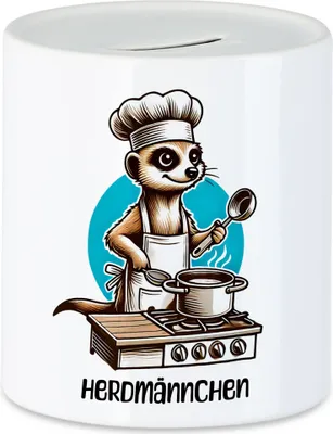 Produktbild von Herdmännchen Spardose Koch Hobbykoch Chefkoch Küche Kochen Grillen