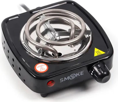 Produktbild von Smoke2u Hotplate Kohleanzünder für Shisha Kohle Schwarz 500W Leistung