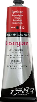 Obrázek produktu pro Daler Rowney Georgian Olejová barva Pyrrole Red 225 ml 1 ks
