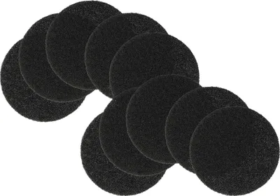 Produktbild von vhbw 10x Luftfilter G2 kompatibel mit Buderus Logavent HRV126-43 D Lüfter, Badlüfter, Ventilator, Lüftungsgerät - Schwarz