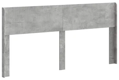 Produktbild von vidaXL Kopfteil Betongrau PB