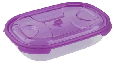 Produktbild von Eckige Frischhaltedose Como 0,5l EUROHOME® – aus Kunststoff, 17x12x4,5cm – ideal für die Vorbereitung von Mahlzeiten