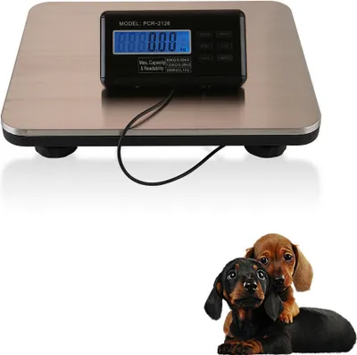 Obrázek produktu pro 300kg LCD Digitální váha Pet Scale Platform Scale Balíček Scale Průmyslová váha