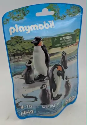 Image de PLAYMOBIL PLAYMOBIL 6649 - Penguinfamily