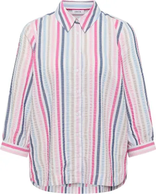 Produktbild von Multicolor Seersucker Stripe B 37492 beetroot pink Größe XL