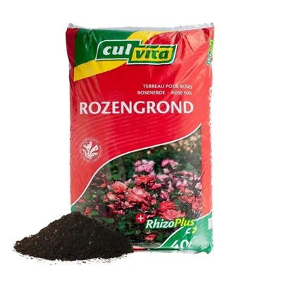 Image de Culvita | Terreau pour rosiers 40 litres | Substrat spécial | Enracinement optimal | Plantes de jardin