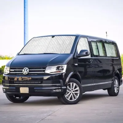 Sonnenschutz für Auto - Set von 3 Sonnenblenden für Frontscheibe, geeignet für VW T5 und T6