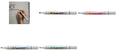 Produktbild von PENTEL MW85 BLAUER trocken abwischbarer Marker für Whiteboards