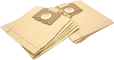 Produktbild von vhbw 10x Staubbeutel Ersatz für Profectis 089.171-3, 049395-7, 493 957 / 493957, 089171-3, 049.395-7 für Staubsauger - 23,5cm x 23cm Sandfarben