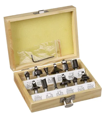 Obrázek produktu pro kwb Oberfräsensatz 12-teilig 757290