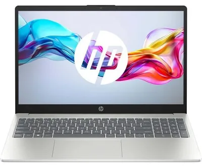 Immagine prodotto di Portatile HP 15-fd1038nf, schermo IPS FHD da 15,6 pollici, processore Intel Core Ultra 5 125H, 16 GB di RAM, SSD da 512 GB, tastiera AZERTY
