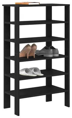 Produktbild von Platzsparender Schuhregal aus Holz
