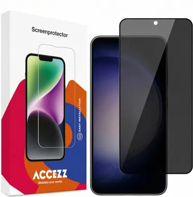 Produktbild von Accezz Privacy Displayschutz aus gehärtetem Glas Samsung Galaxy S22 / S23