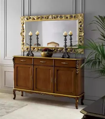 Produktbild von Sideboard Holz Italienische Stil Möbel Luxus Kommoden Stil Klassisch Neu