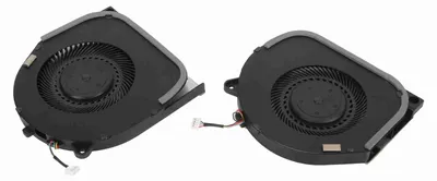 Image de Ventilateur de refroidissement pour processeur d'ordinateur portable, 4 broches. Ventilateur de refroidissement de remplacement pour processeur et carte graphique, compatible avec les modèles Lenovo Legion 2018 Y7000, 81FW, Y7000P, Y530 et 81FV