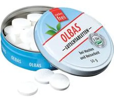 Produktbild von Olbas - Lutschtabletten zuckerfrei 50g