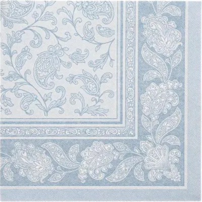 Produktbild von Servietten RC Ornaments Arktikblau | 40x40cm/50St.