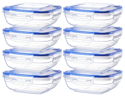 Vorratsdosen-Set 8er, 1025 ml, stapelbar, spülmaschinengeeignet