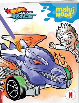 Zdjęcie produktu dla Hot Wheels Wasser-Malbuch für Kleinkinder