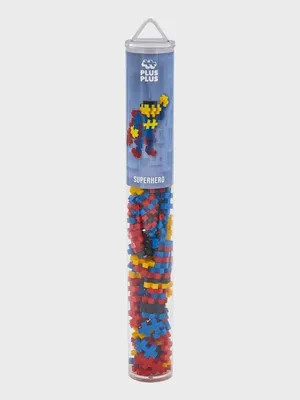 Produktbild von PLUS-PLUS|Carletto|HCM Plus-Plus - 100 Kreativ Bausteine Superheld