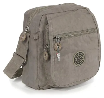 Image de Bag Street sac à main femme sac gris nylon 20x10x22 D2OTJ218L