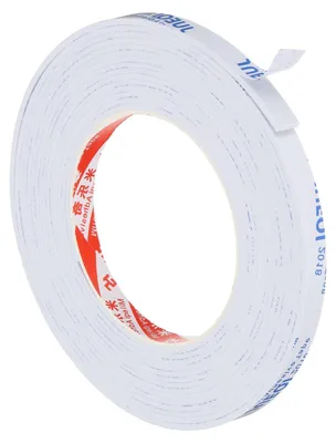 Produktbild von Selbstklebendes Dichtungsband, 5 Meter, 10 mm x 2 mm, für Fenster und Türen, weiß