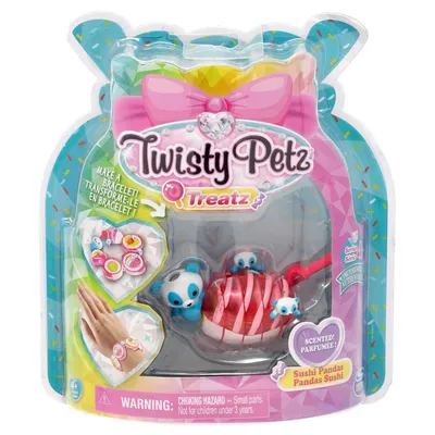 Produktbild von Twisty Petz Twisty Treatz Verwandlungsarmbänder, unterschiedliche Varianten, Armbänder-Bastelset für Kinder, 4 Jahr(e), Mehrfarbig