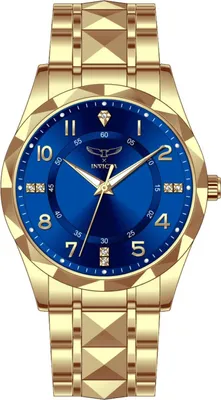 Immagine prodotto di Invicta Specialty 69020 Orologio da uomo - Movimento al quarzo - Acciaio inossidabile con quadrante blu - 41 mm
