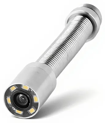 Kanalinspektionskamerakopf 17 mm, 6 LED, IP68 wasserdicht