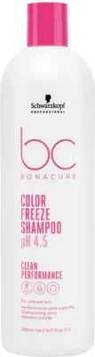 Produktbild von Schwarzkopf Bonacure Color Freeze Shampoo Ph 4.5 For Coloured Hair 500 ml