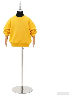 Obrázek produktu pro Nastavitelná figurína, výška 120-150 cm, s podstavou, unisex, černá barva