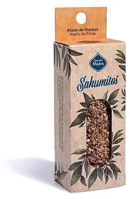 Productafbeelding van Sagrada Madre Sahumitos Smudge Palo Santo --set van 3 stuks - 4x4x12cm