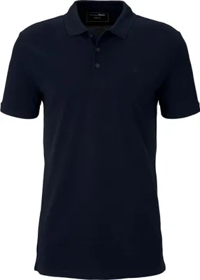 Produktbild von Tom Tailor Poloshirt Basic Polo Polohemd Chest Artwork