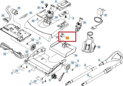 Zdjęcie produktu dla Wyłącznik Zamiatarki Ręcznej Karcher Eb 30/1 6.630-4130.0