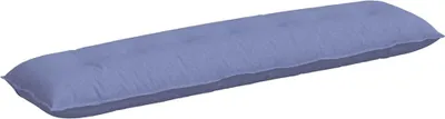 Immagine prodotto di vidaXL Cuscino posteriore jeans blu 200 x 19 x 50 cm tessuto